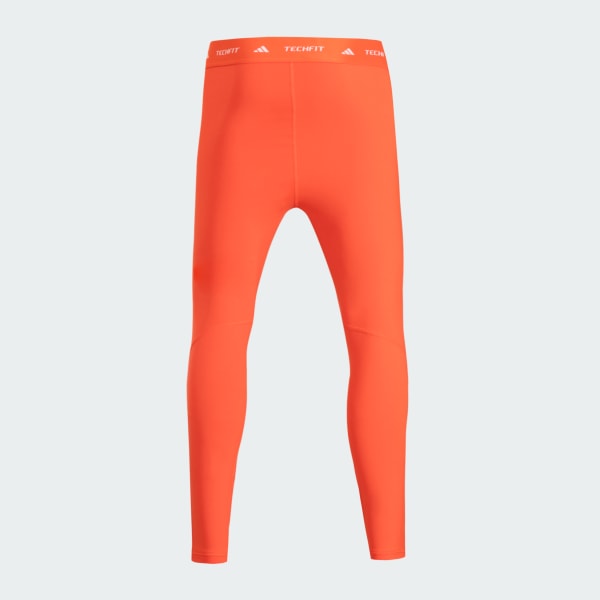 Naranja Calzas 7/8 TECHFIT Tiro Alto