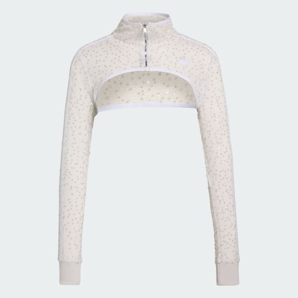 Cinza Jaqueta SUNSET RHYTHMS - SHORT SPARKLING BOLERO