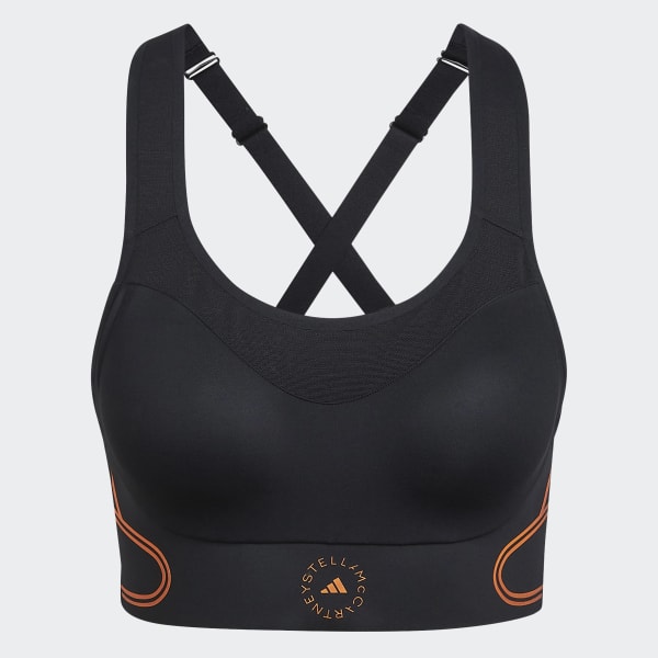 ADIDAS By STELLA Mccartney adidas by Stella McCartney TruePace High Support  Sports Bra, | Black Women‘s Bra | YOOX