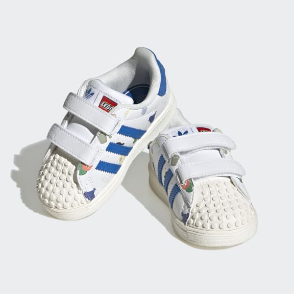 Blanc Chaussure adidas Superstar x LEGO®
