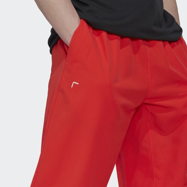 Rojo Pantalón Tejido IE459