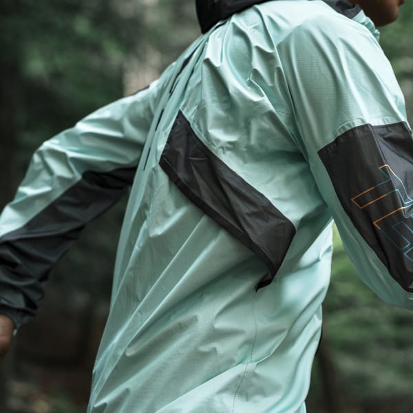 adidas Terrex Agravic Pro RAIN.RDY Trail Running Jacket Turquoise adidas UK