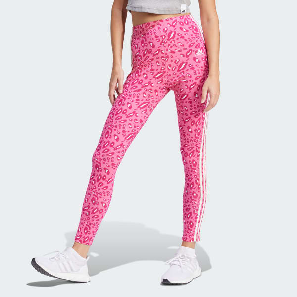 Blanco Licras Essentials 3 Rayas Animal Print