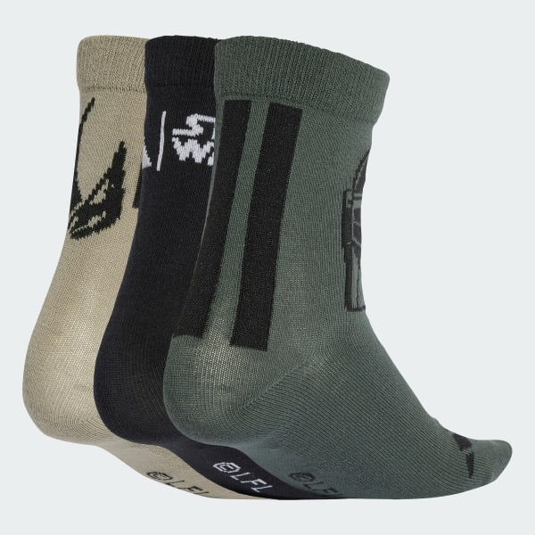 Đen TẤT ADIDAS STAR WARS MANDALORIAN THIẾU NIÊN