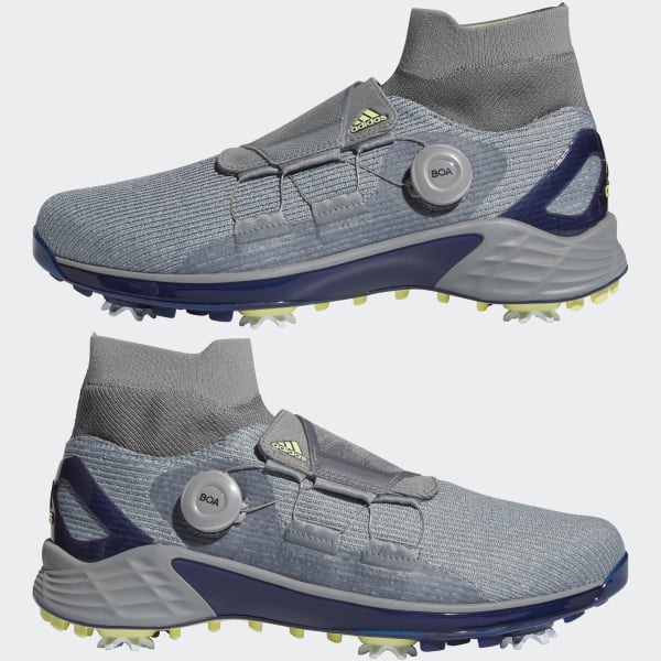 Grey ZG21 Motion Primegreen BOA Mid-Cut Golf Shoes