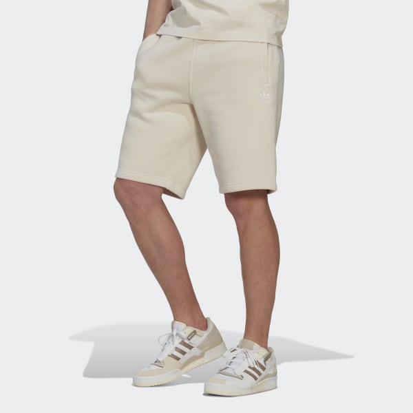Bezowy Adicolor Essentials Trefoil Shorts JKZ49