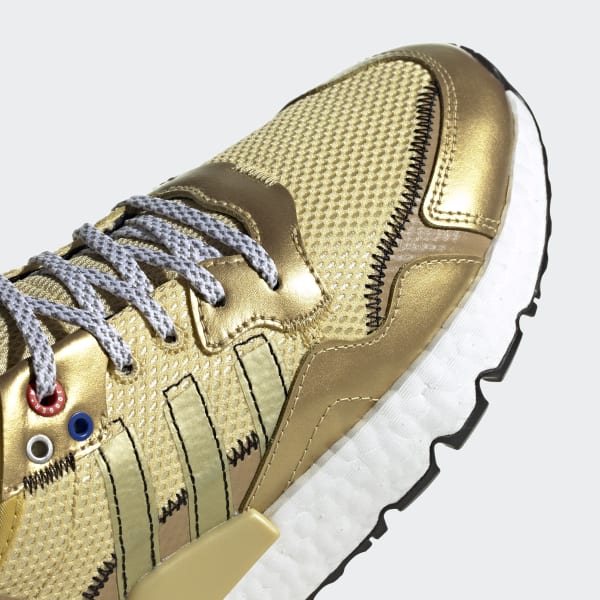 adidas nite jogger gold metallic