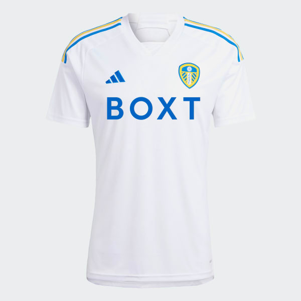 Bialy Koszulka Leeds United FC 23/24 Home
