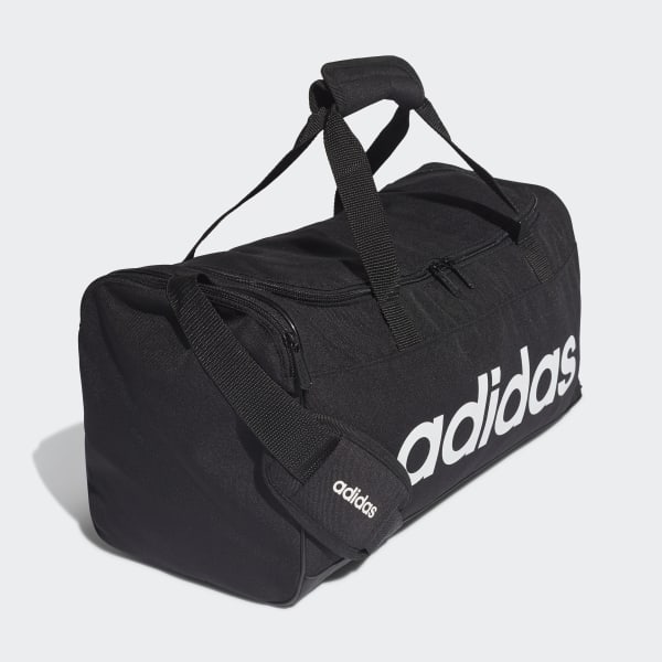 linear logo duffel bag