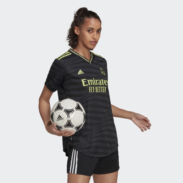 Black Real Madrid 22/23 Third Authentic Jersey