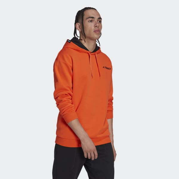 Buzo adidas shop naranja hombre
