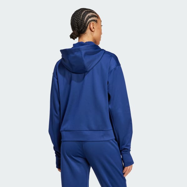 Blue Game & Go Full-Zip Hoodie