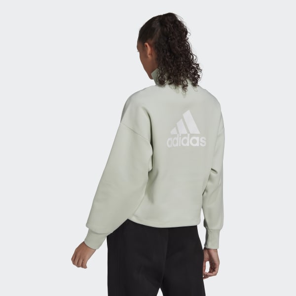 Gron Future Icons Badge of Sport Quarter-Zip Sweatshirt W6697