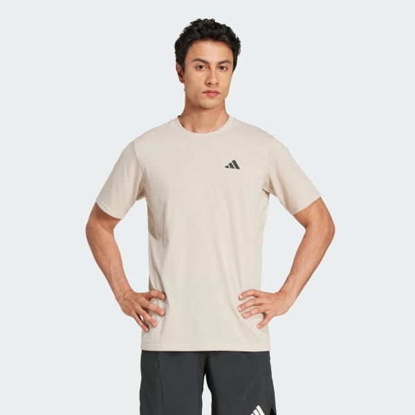 Beige Train Essentials Feelready Training Tee