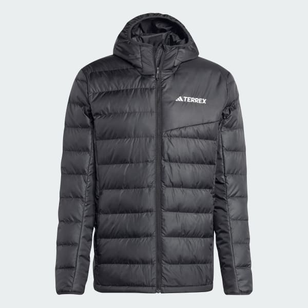 Nero Giacca Terrex Multi Light Down Hooded