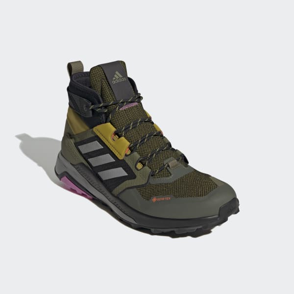 adidas Terrex Trailmaker Mid GORETEX Hiking Shoes Green adidas