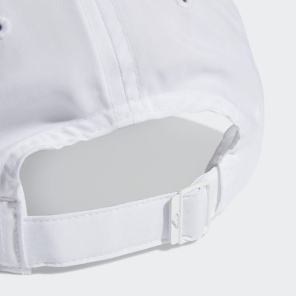 Blanco Gorra Embroidered Logo Lightweight Baseball