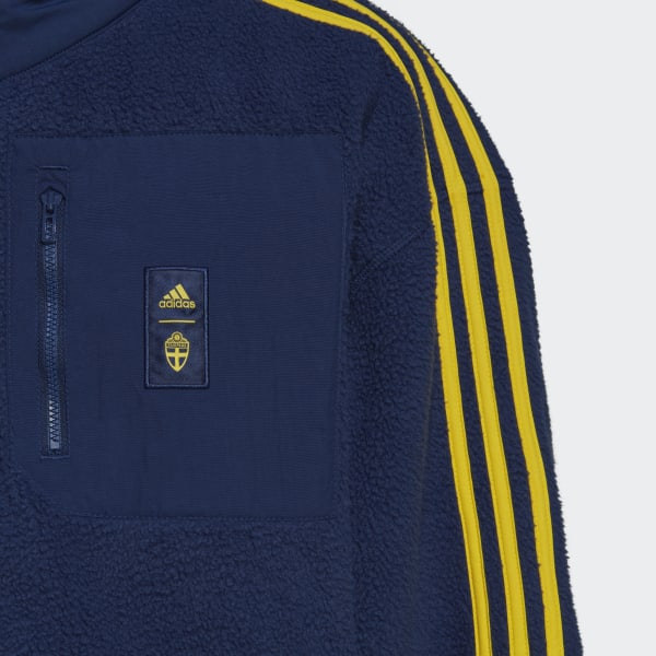 Niebieski Sweden Fleece Jacket BY696
