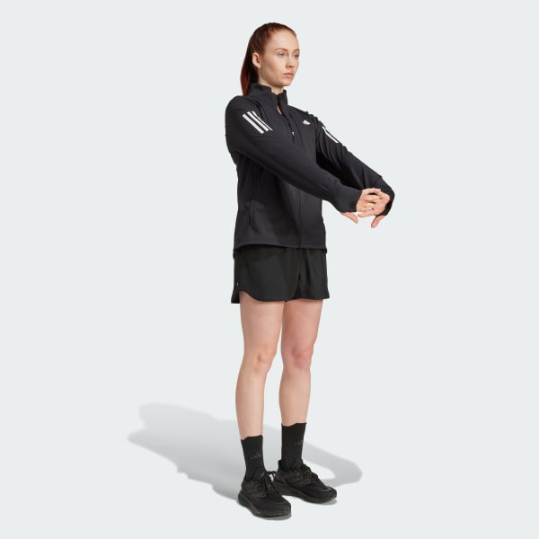Schwarz Own The Run Winterized Jacke