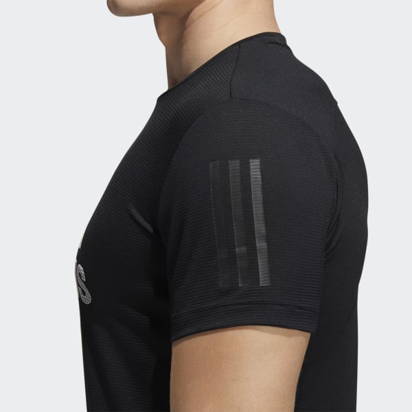 adidas AEROREADY Warrior Tee - Black | adidas Singapore