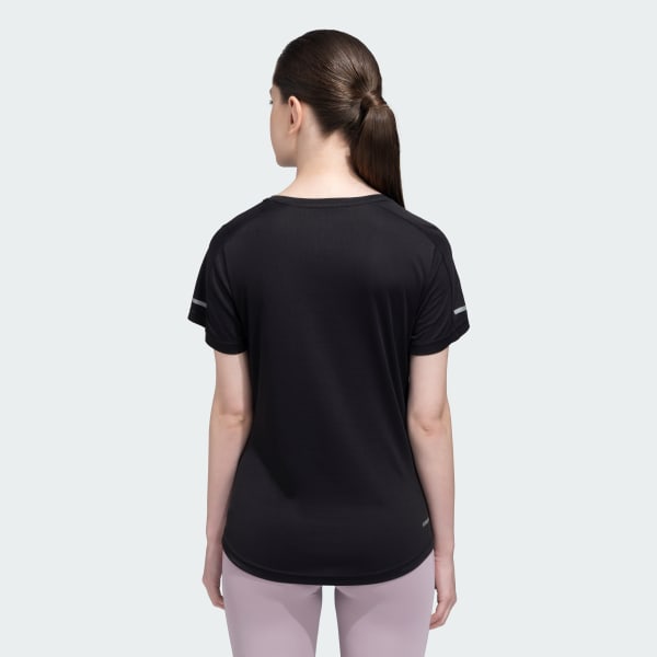 Black RUN IT TEE