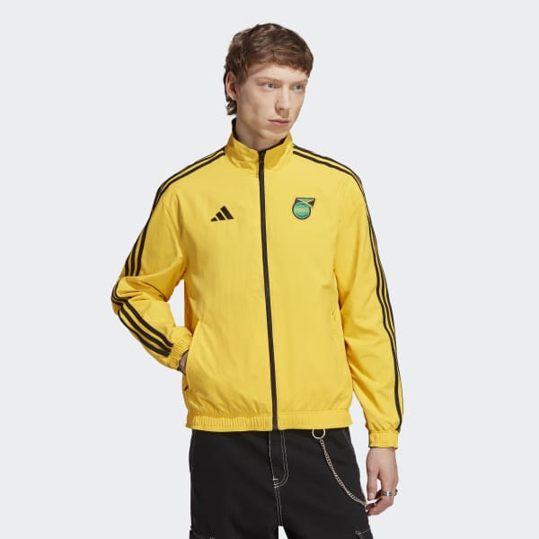 detective recibir Tantos adidas Jamaica Anthem Jacket - Gold | Men's Soccer | adidas US