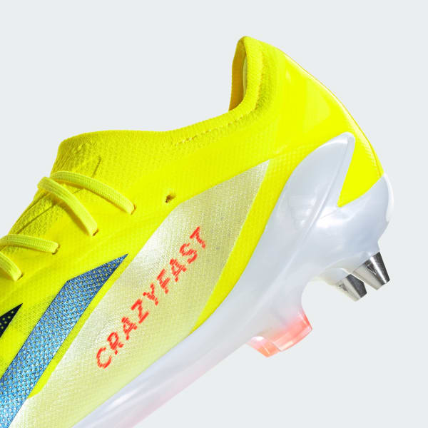 adidas X Crazyfast Elite Soft Ground Boots Yellow adidas Ireland