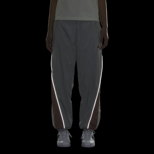 グレー STADIUM CHROME ウーブンパンツ
