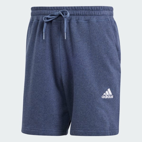Blue Seasonal Essentials Mélange Shorts