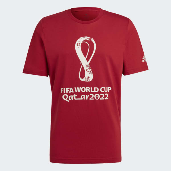 Burgundy Camiseta Copa Mundial de la FIFA 2022™ Graphic