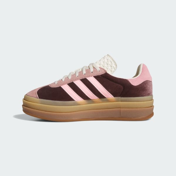adidas Gazelle Bold Shoes - Brown | Free Shipping with