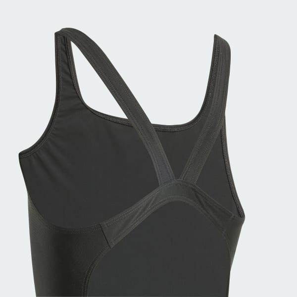Noir Maillot de bain dos V Enfants
