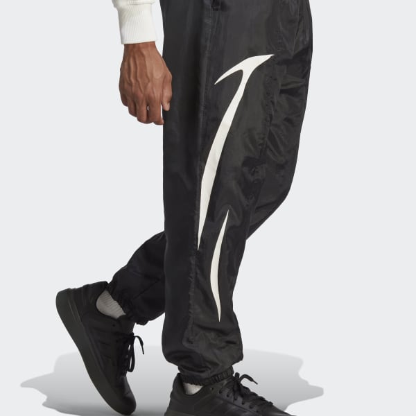 Nike colourblock woven popper track pants sales