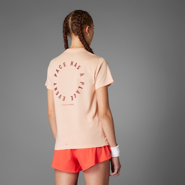 ruzová Tričko Runners (unisex)
