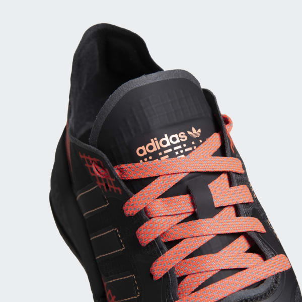 Adidas nite jogger preto e laranja 2025