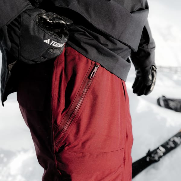 - Men\'s Terrex Skiing Non-Insulated adidas Burgundy Pants adidas | Xperior | US 2L