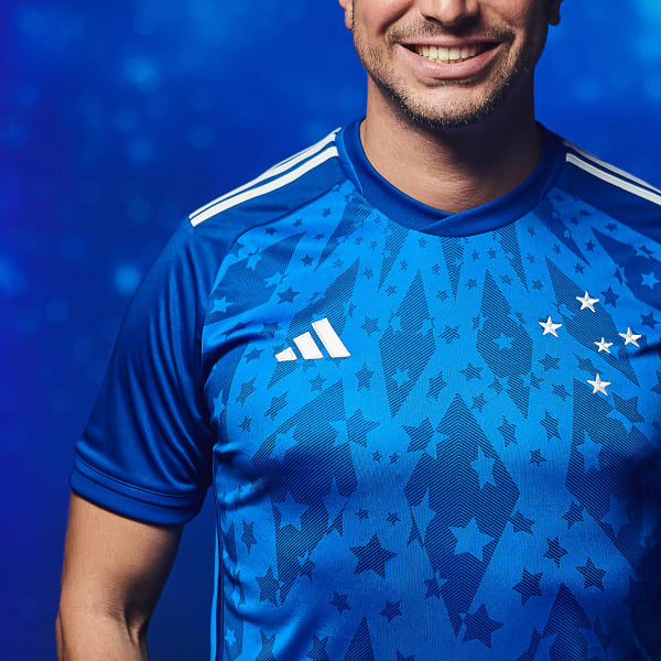 Azul Camisa 1 Cruzeiro EC 24