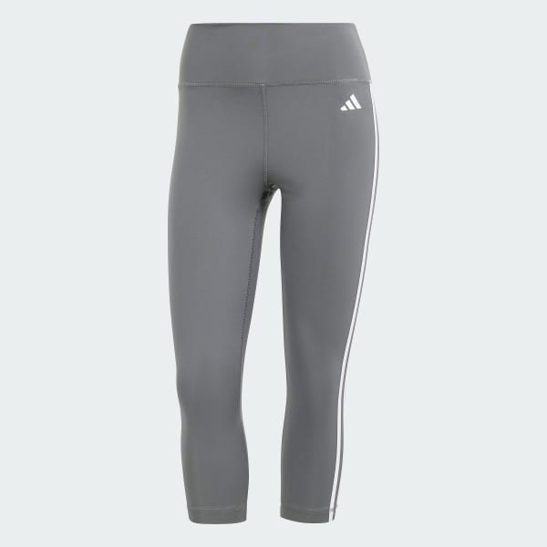 Grey Train Essentials 3-Stripes High-Waisted 3/4 Leggings