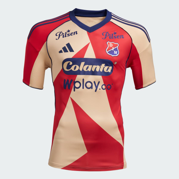 Rojo Camiseta Tercera DIM 2025