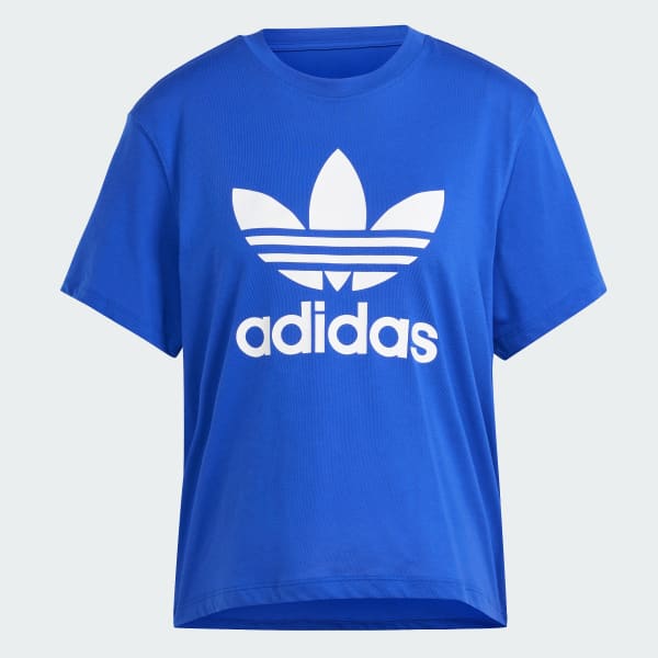Blue Adicolor Trefoil Boxy Tee