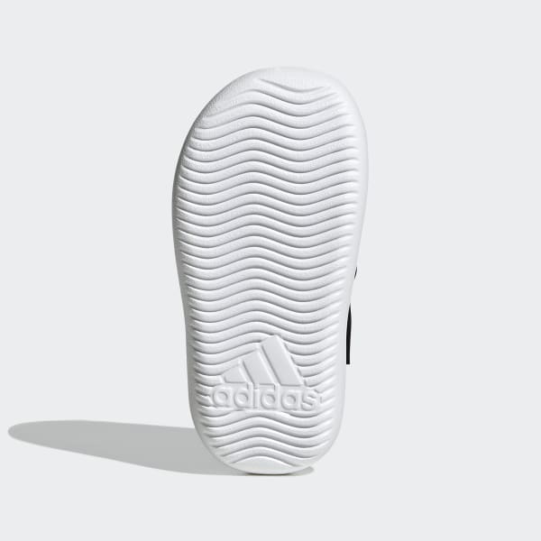 Czerń Closed-Toe Summer Water Sandals