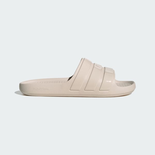 White Adilette Flow Slides