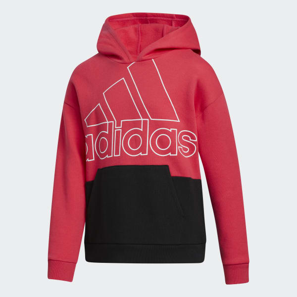 adidas color block hoodie