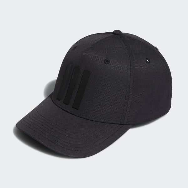 Black 3-Stripes Tour Hat