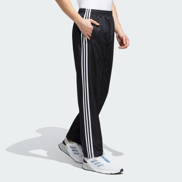 Black 3-STRIPES WOVEN TRACK PANTS