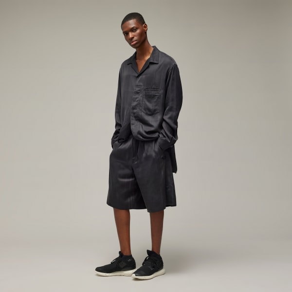 Black Y-3 3-Stripes Shirt