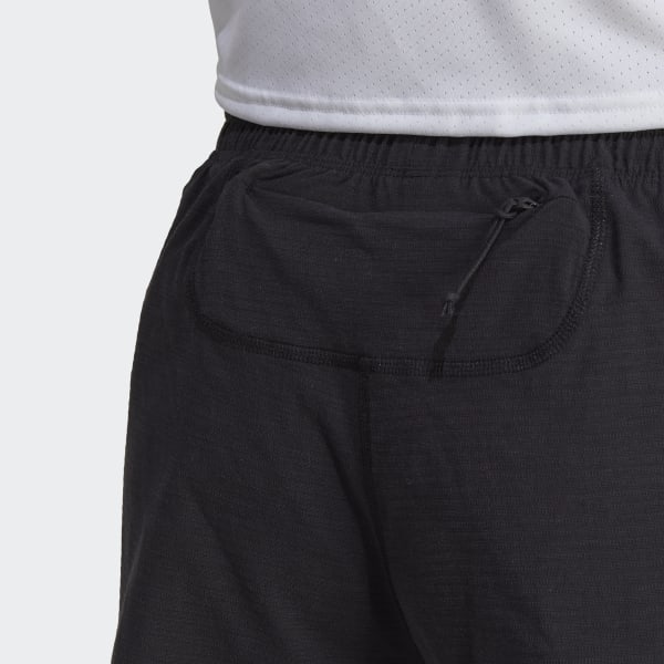 Svart Run Icons Made With Nature Running Shorts