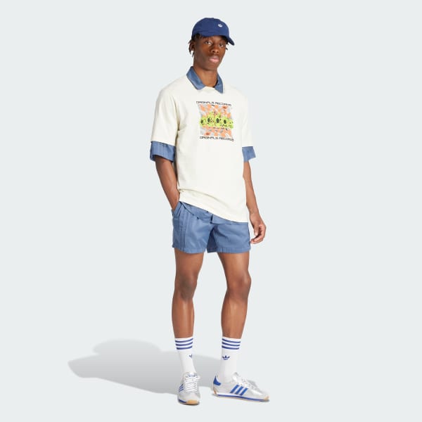 パンツ・ボトムスその他 adidas Graphic Sprinter Short Pants Blue IW3238 Clothing - Graphics Sprinter Shorts - Blue | adidas Oman