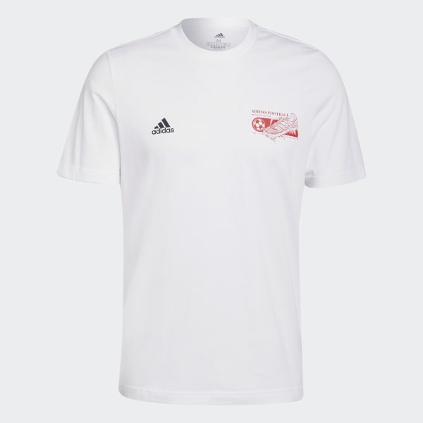 adidas Predator Short Sleeve T-Shirt White