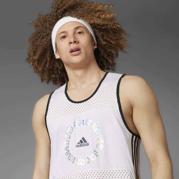 White Break the Norm Tank Top